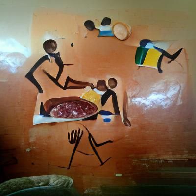 African Vernacular Renaissance Painting: A Modern Take