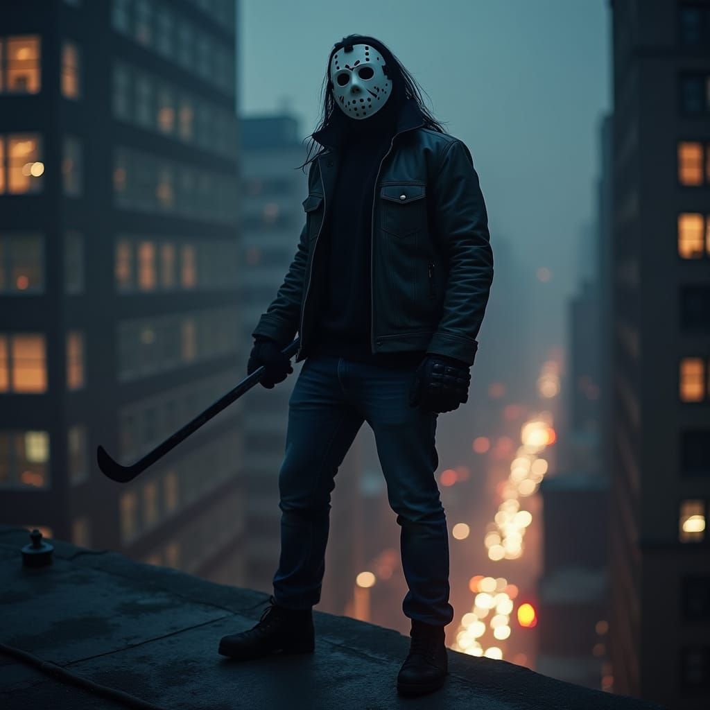 Vigilante in Midnight New York