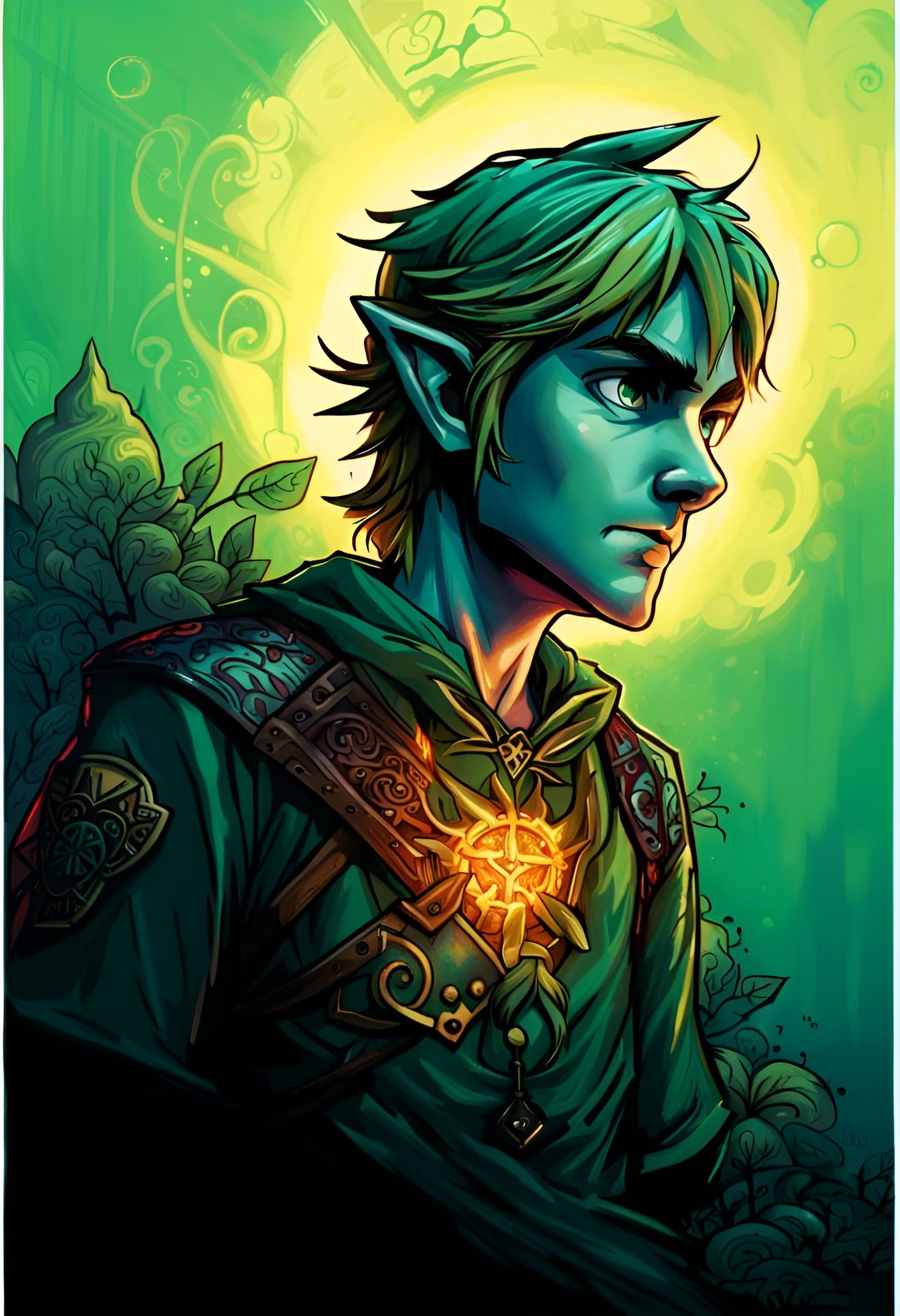 Link from Zelda: A Fusion of Styles