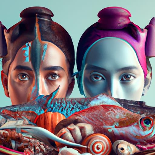 Women with Fish Heads: A Wes Anderson Editorial
