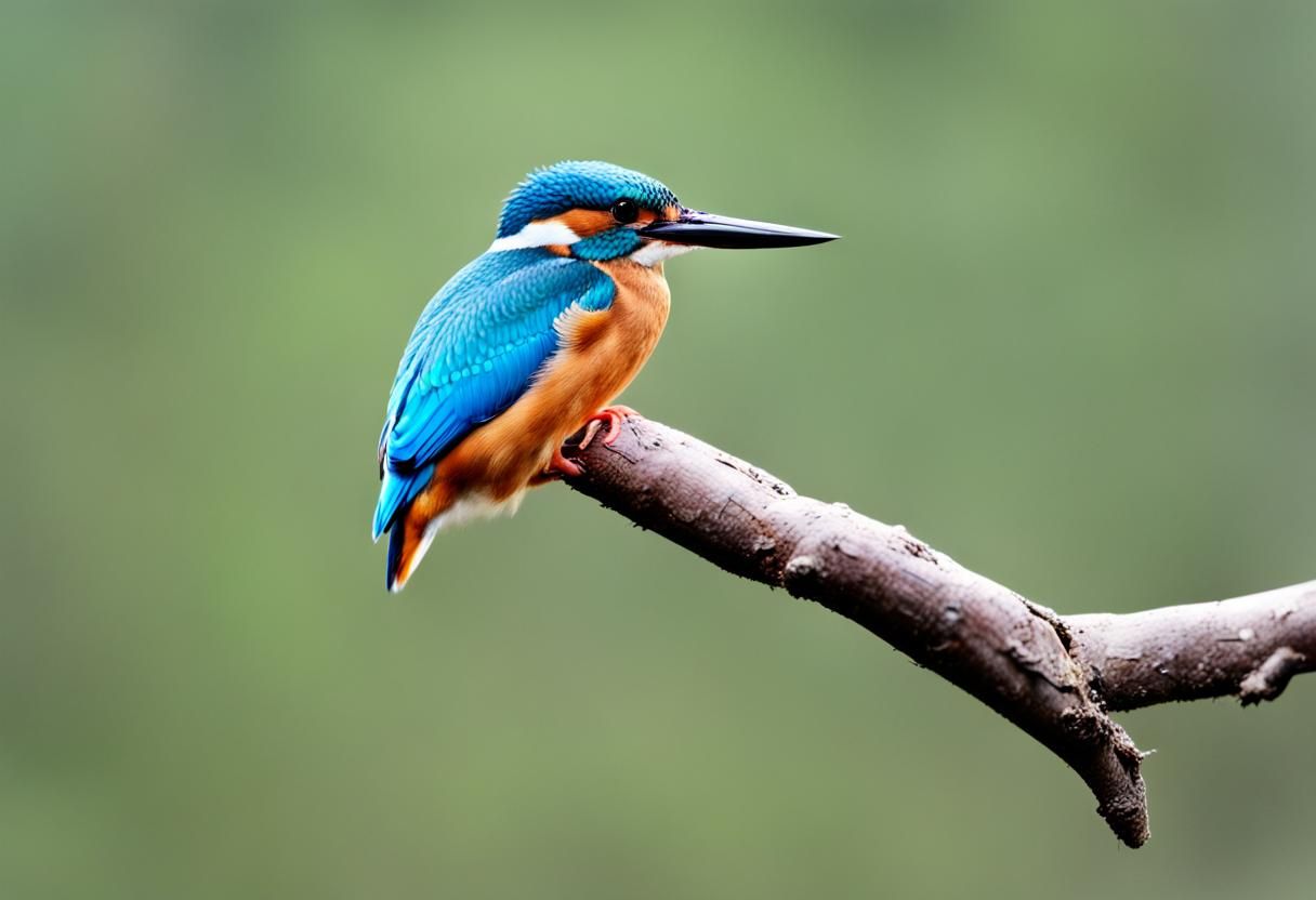Kingfisher Waiting: A Study in Natural Stillness