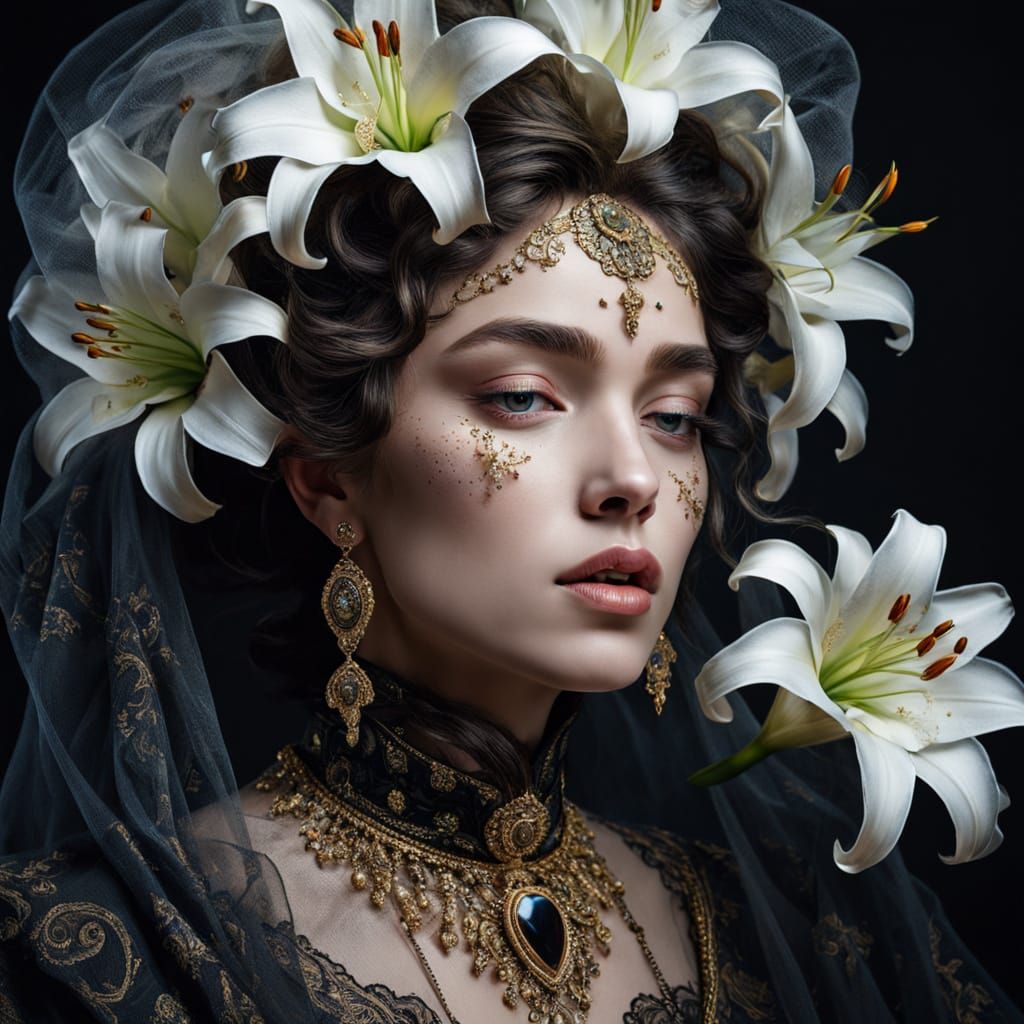 Mourning in Victorian Elegance