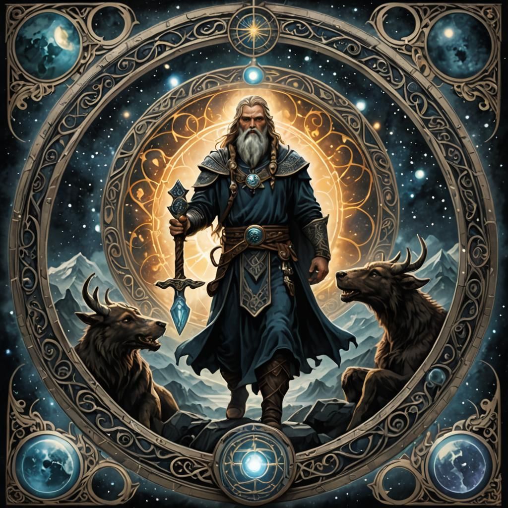The Álfar: Light and Dark Eternal Sons