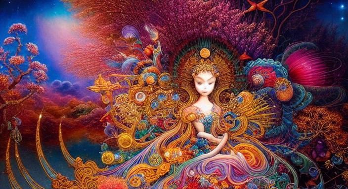 The Universe Within: Detailed Fairytale Rendering