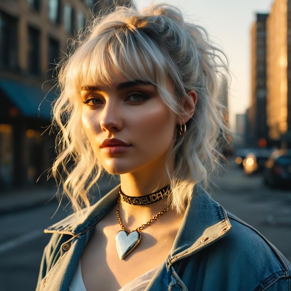 Ethereal Beauty Emerges in Crumbling Cityscape