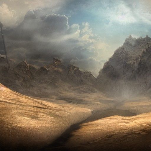 Detailed Matte Painting Portrait of Omar