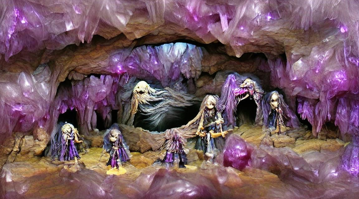 Grimdark Crystal Cavern