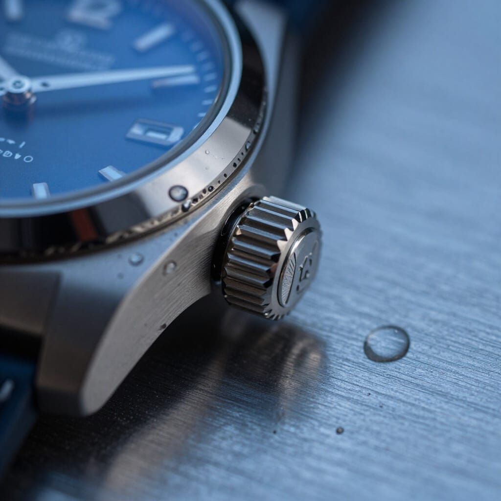 Luxury Watch Macro Shot with Blue Hour Lighting