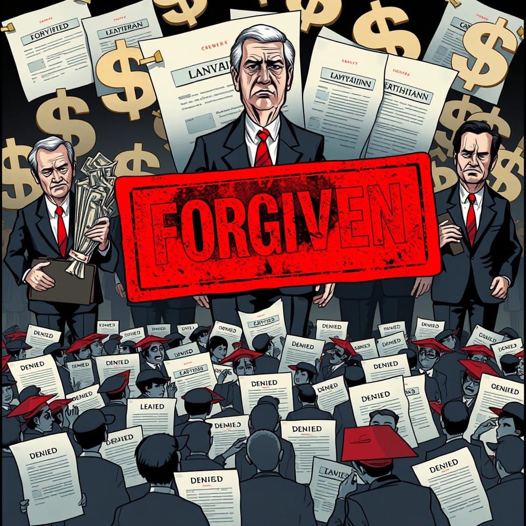 Sinister Politicians Exposed for Hypocrisy in a Dark, Muted...