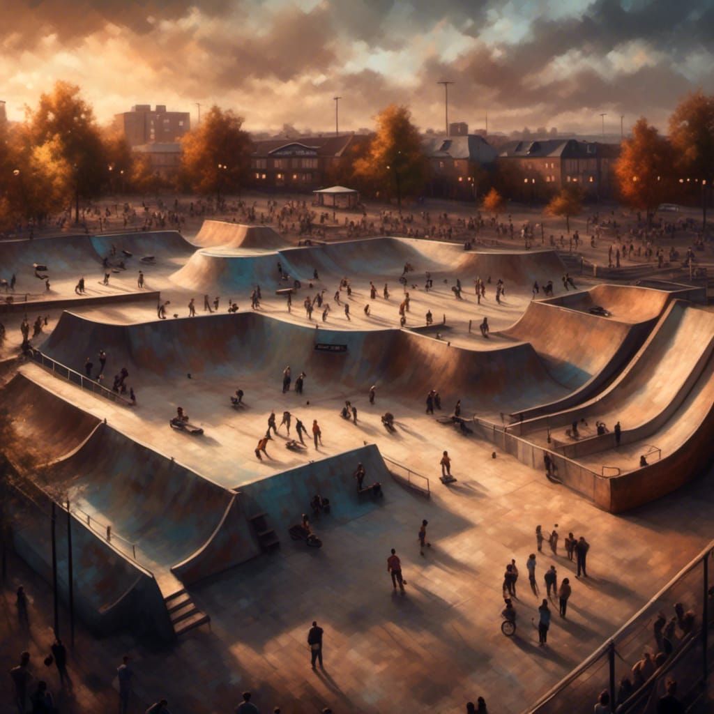 Exciting Skatepark