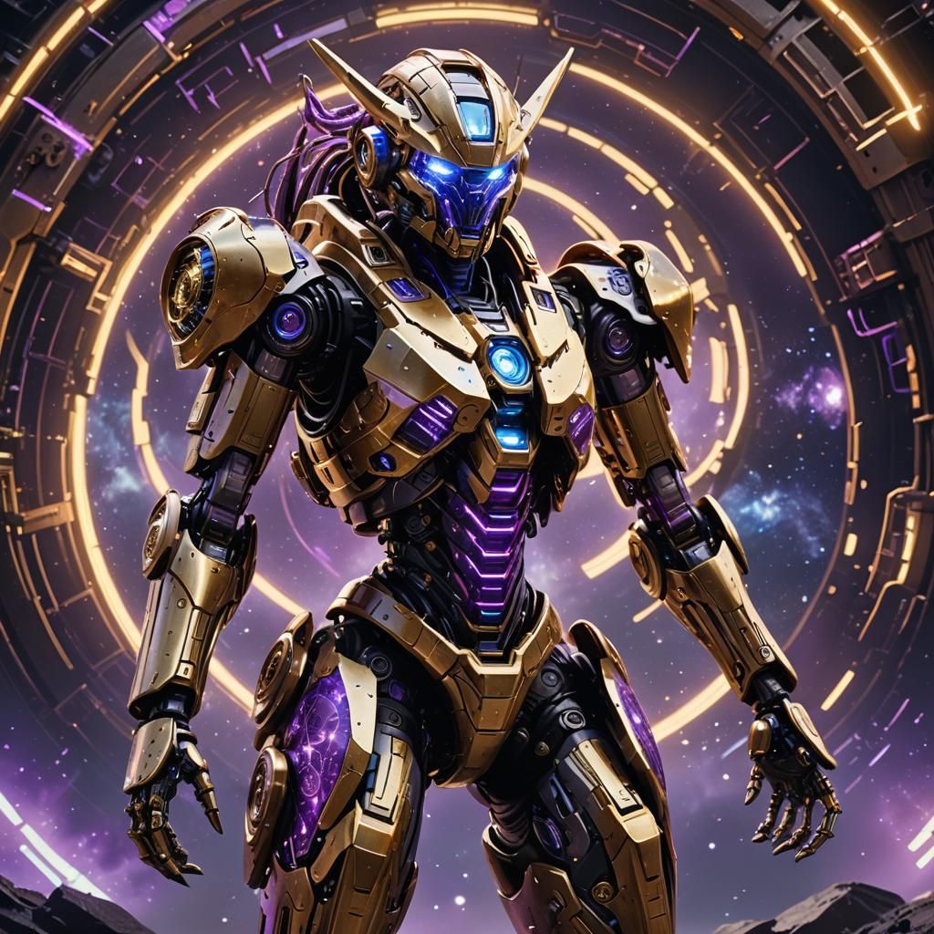 Goddess Mecha-Bot Summons Rift in Space-Time