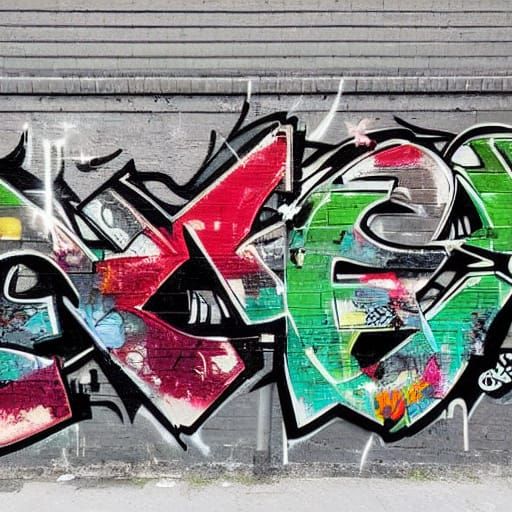 Goth Street Team in Urban Graffiti Art