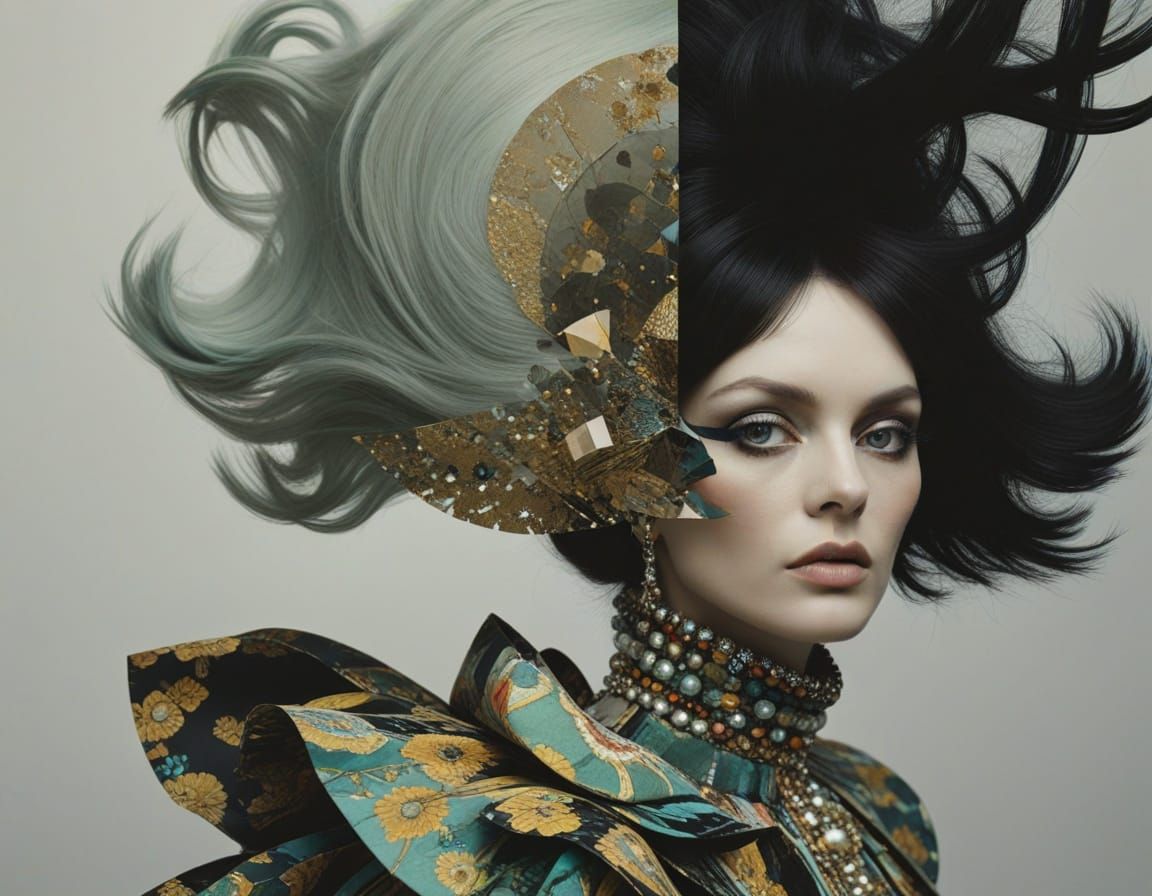 Eccentric Collage in Spatial Ambiguity Style