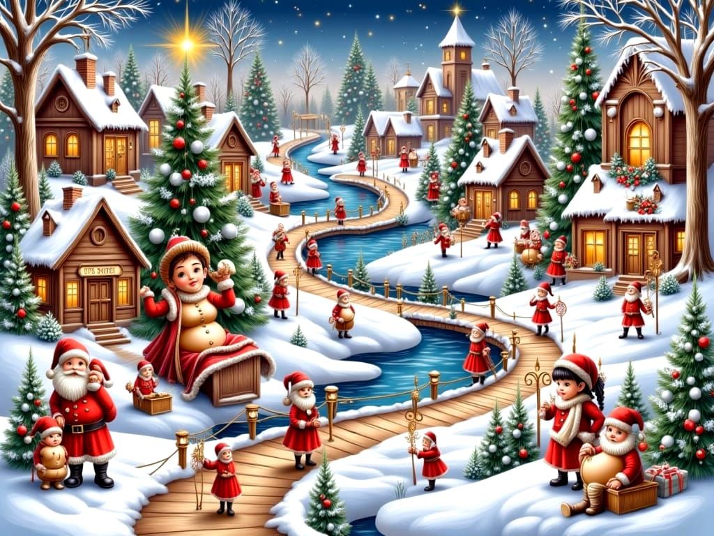 Christmas: Elf Town