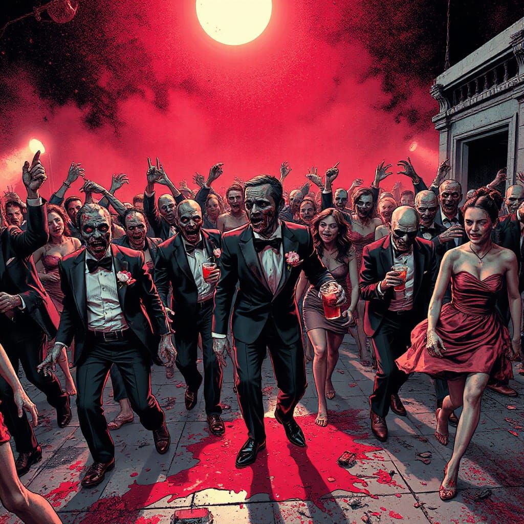 Undead Prom Night: Zombies in Formal Wear