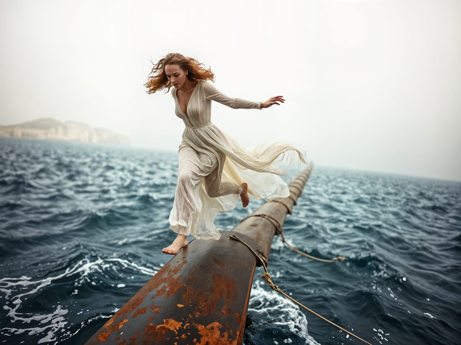 Goddess of the Razor Blade: A Hyperrealistic Vision of Empow...