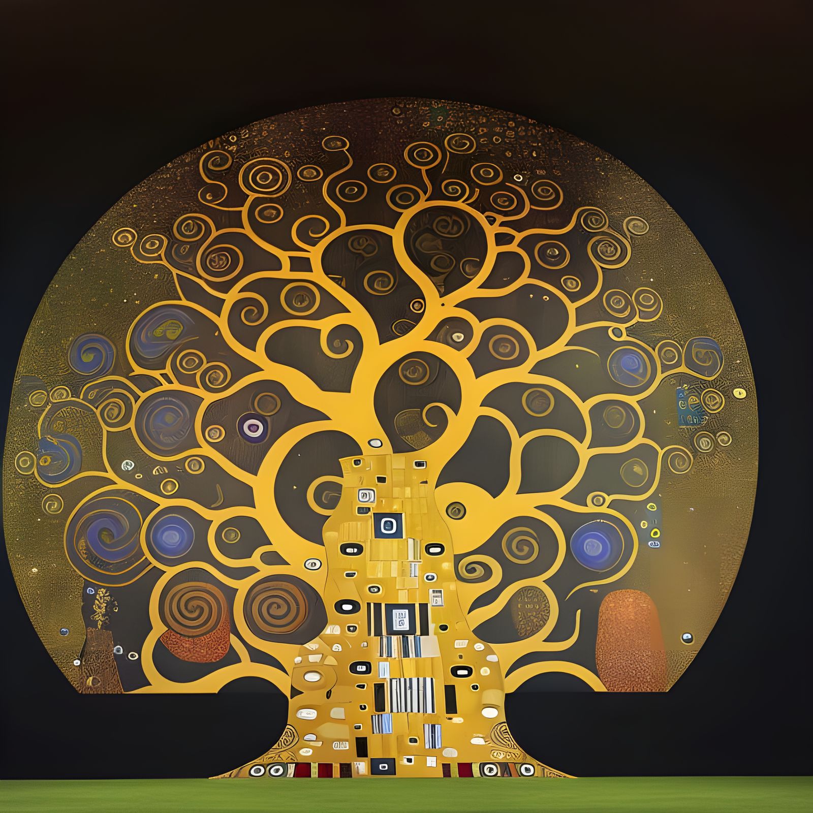 Klimt's Tree of Life: Comic Book Art