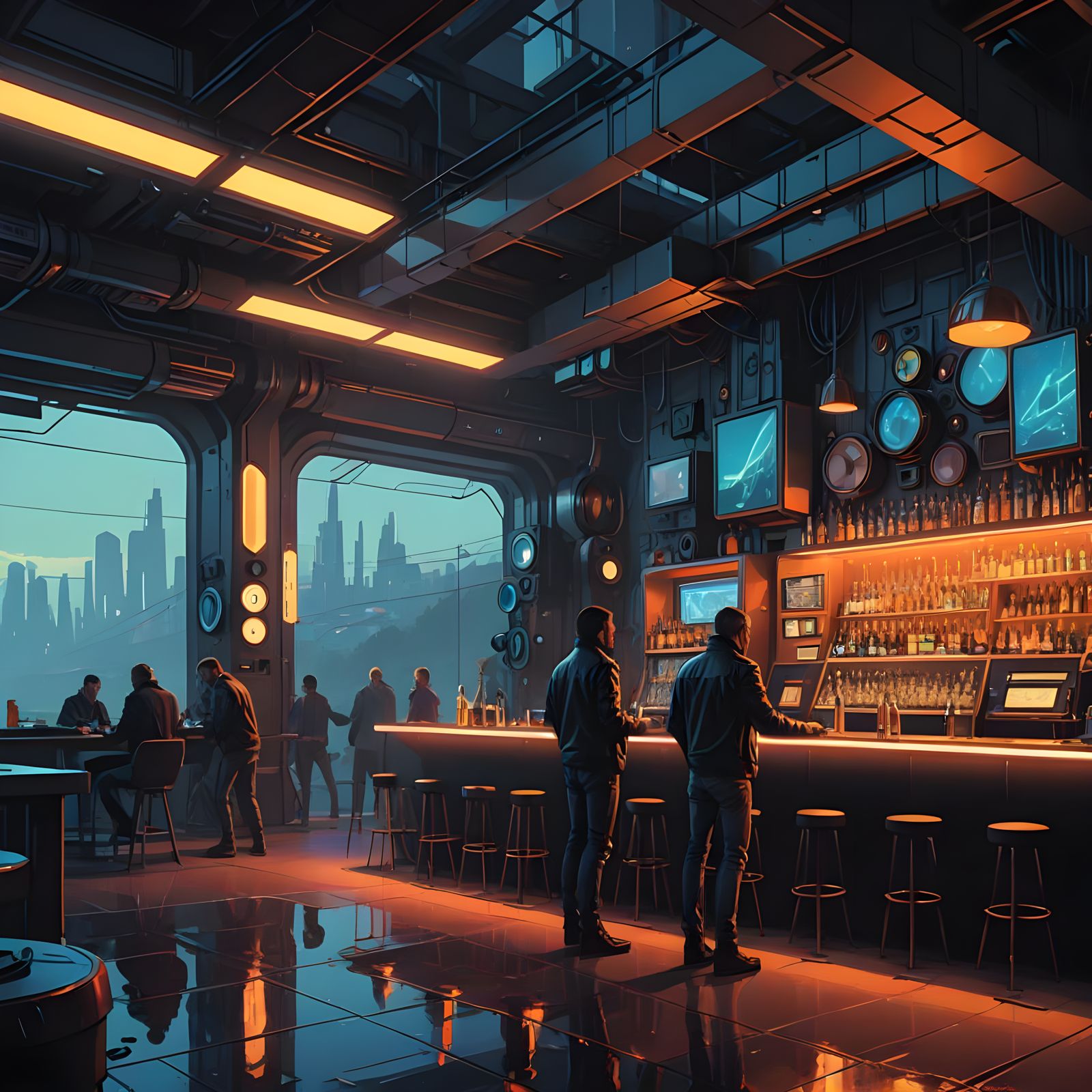 Artists Gather at NightCate Studio in a Vibrant Bohemian Atm...