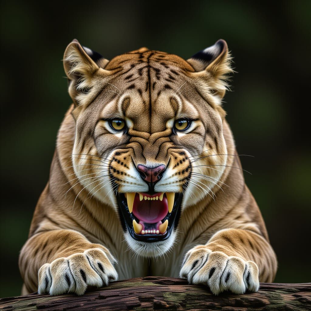 Large feline. Inspired by Smilodon.