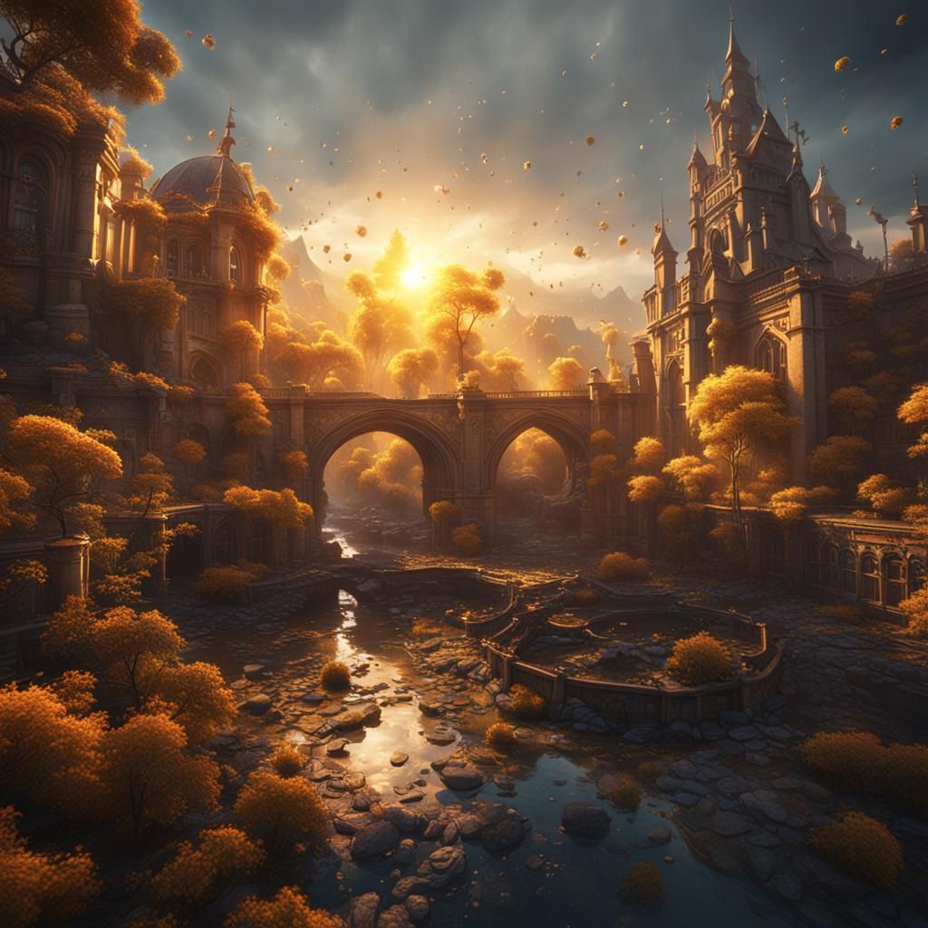 Sunshine: Detailed Matte Painting in Deep Color