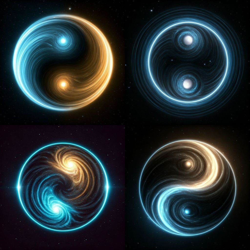 Yin-Yang Galaxy: A Cosmic Balance