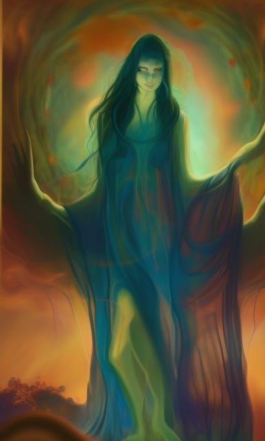 Lovecraftian Tarot Card, the Empress