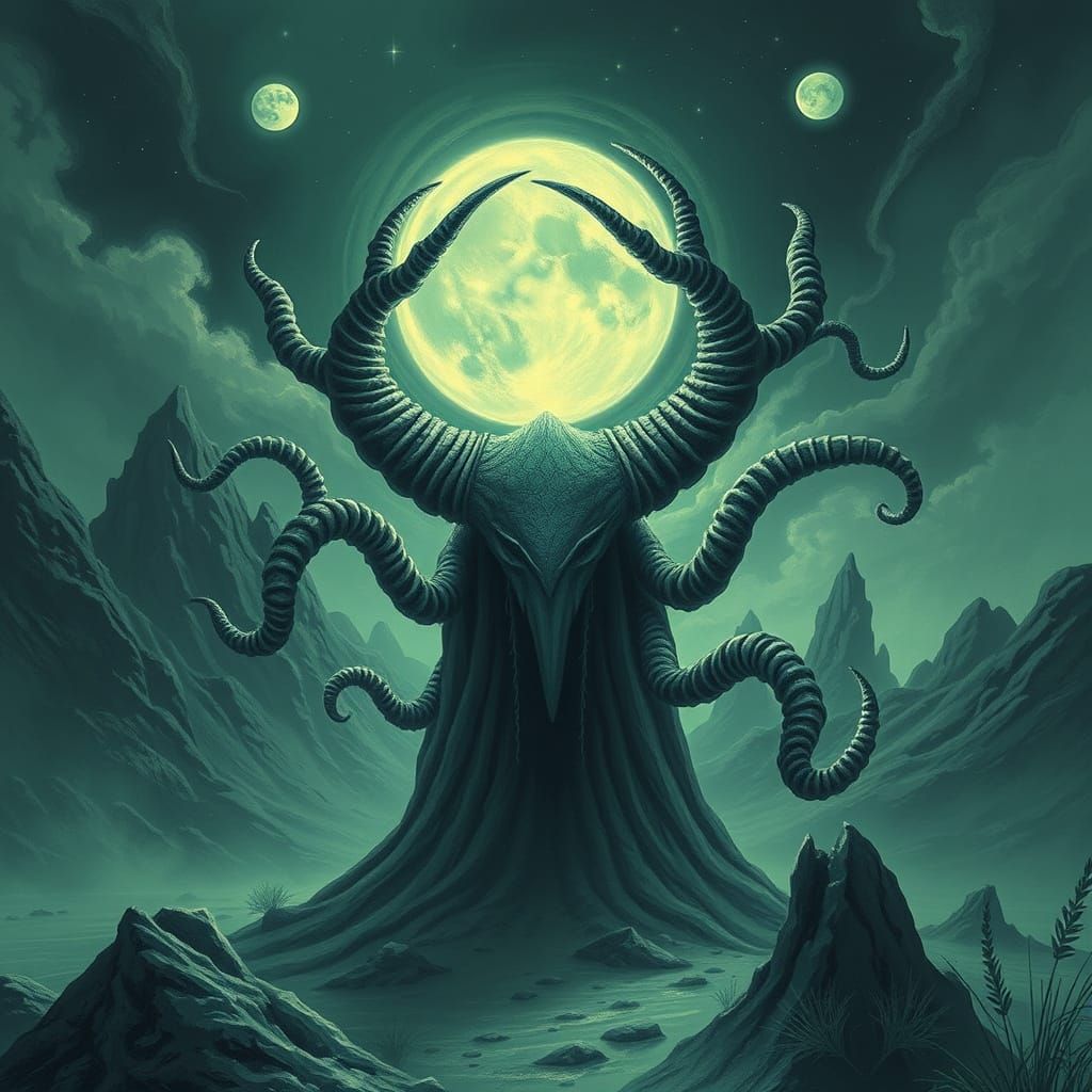 The Crawling Chaos Emerges from Shub Niggurath's Depths