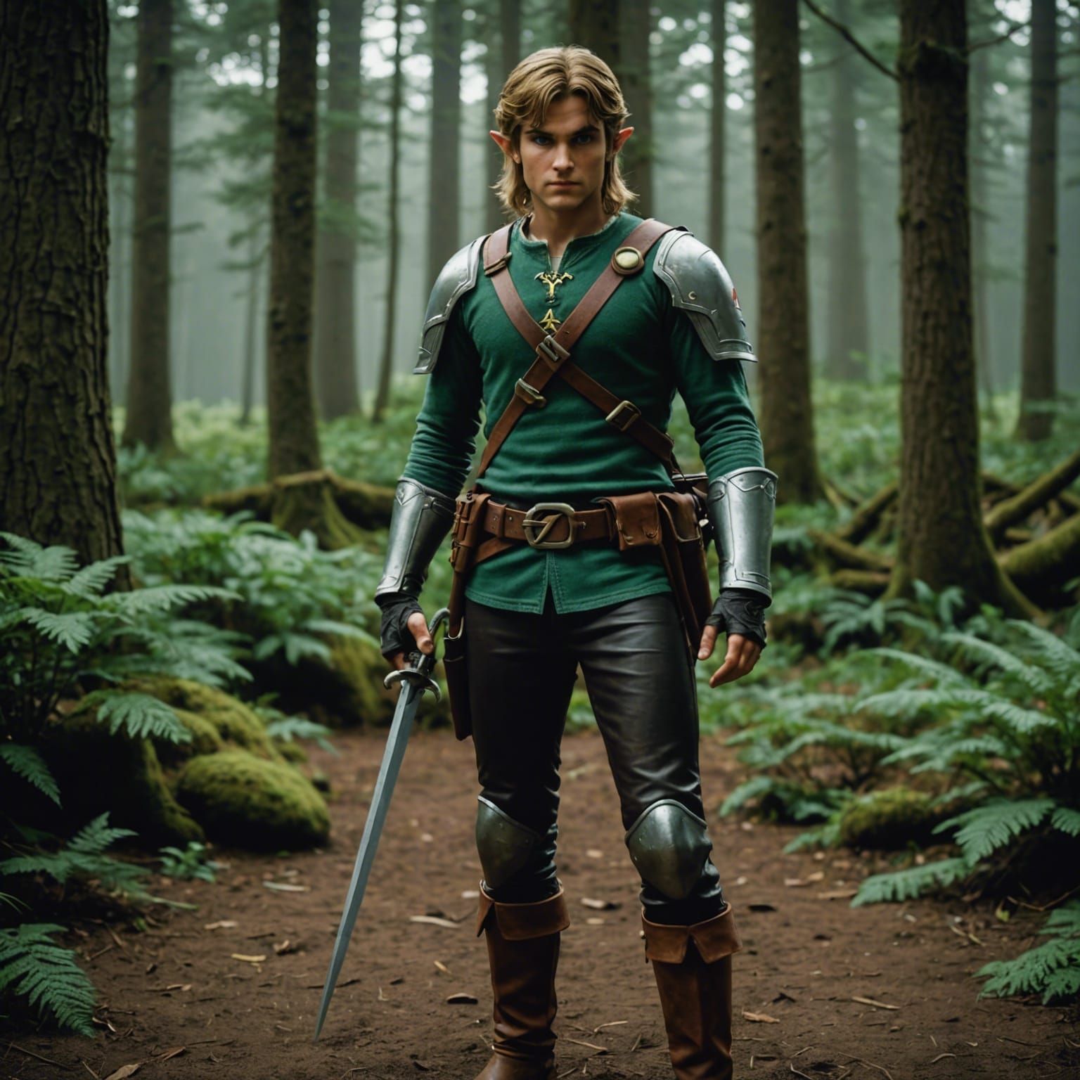 Link in Leather: A Cinematic Zelda Scene