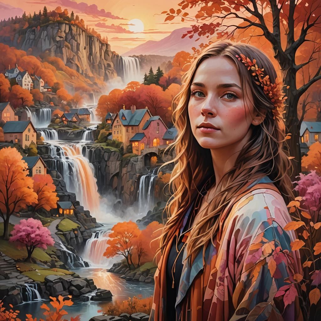 Surreal Autumn God Reveals Winter Landscape