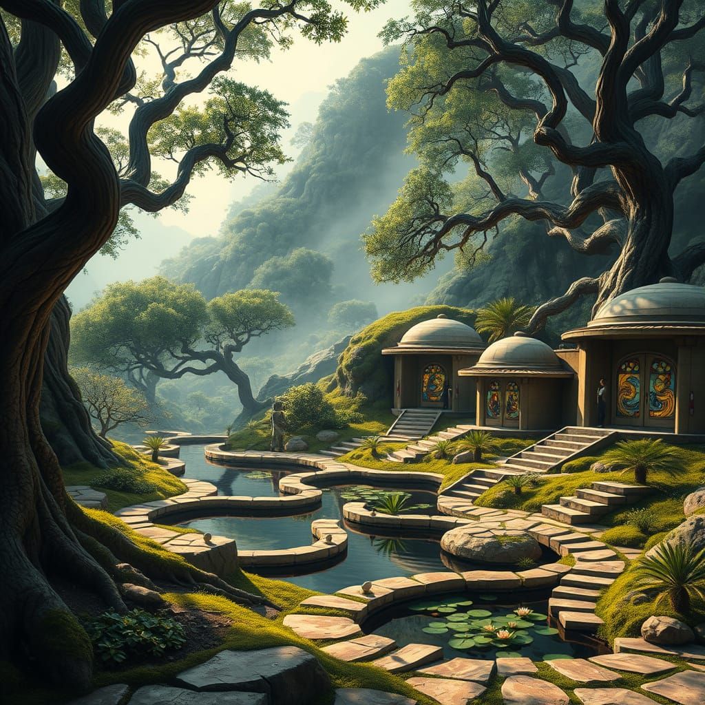 Serenity in a Jedi Sanctuary