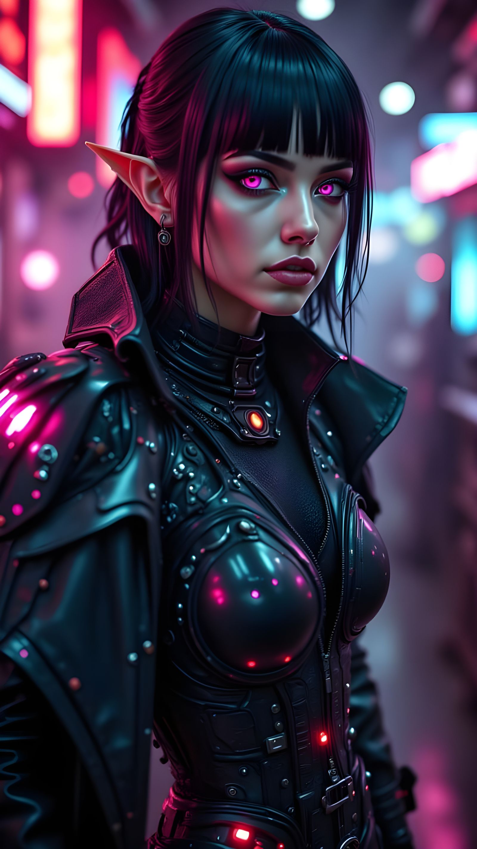 Cyber Elf in a club #5