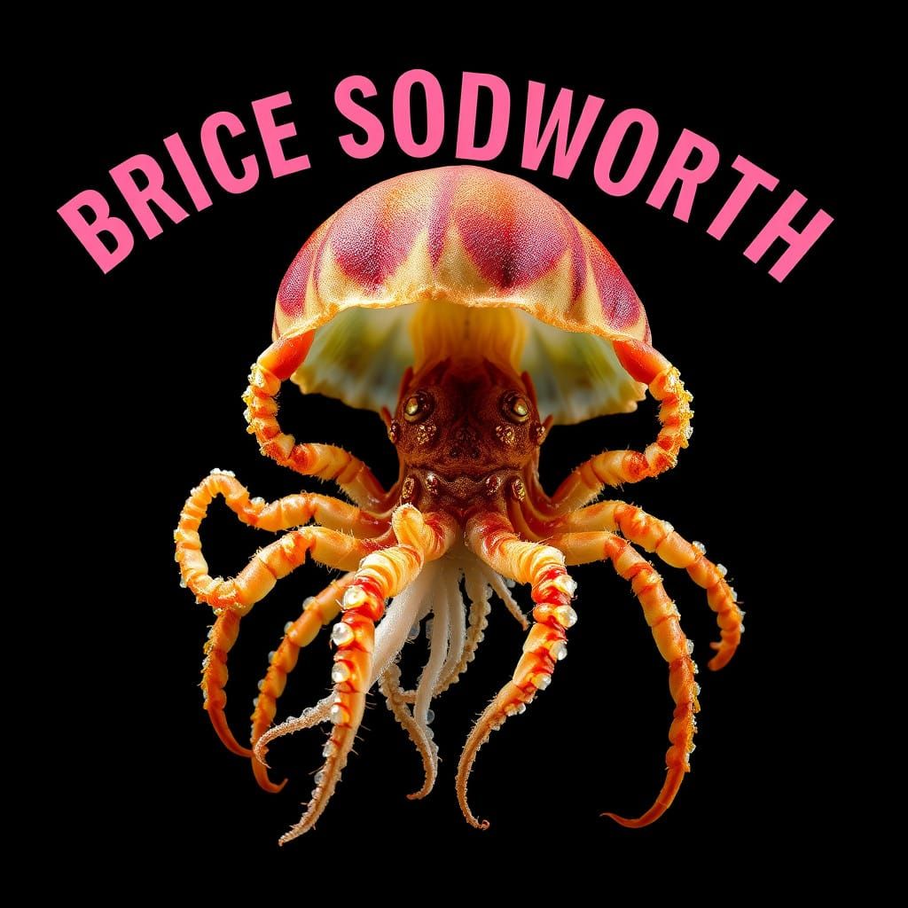 Gargantuan Hyperrealistic Mother Scorpion in Rainbow Aura