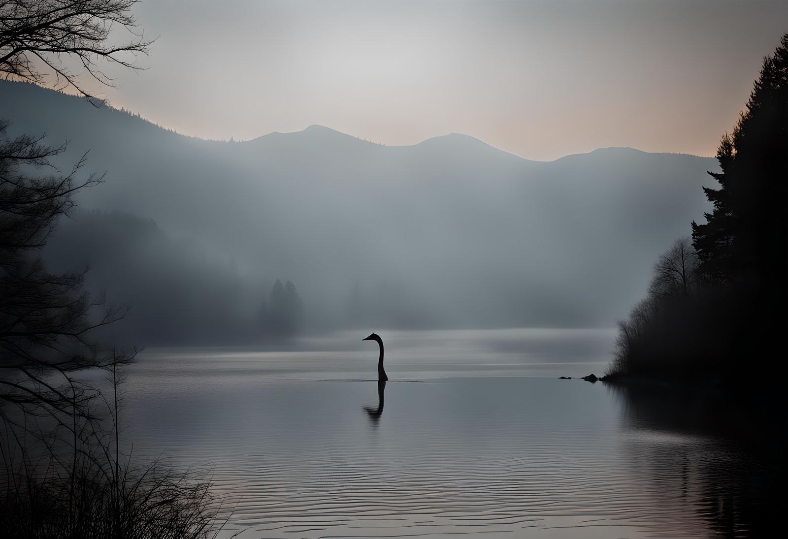 Eerie Lake Monster in Ultra High Definition