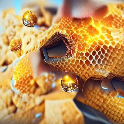 Honeycomb Macrophotography in Hyperreal 3D