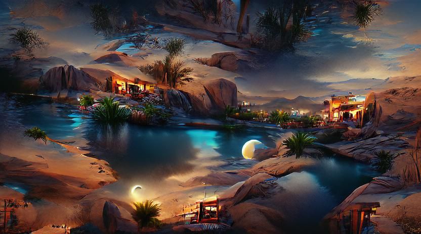 Midnight at the Oasis