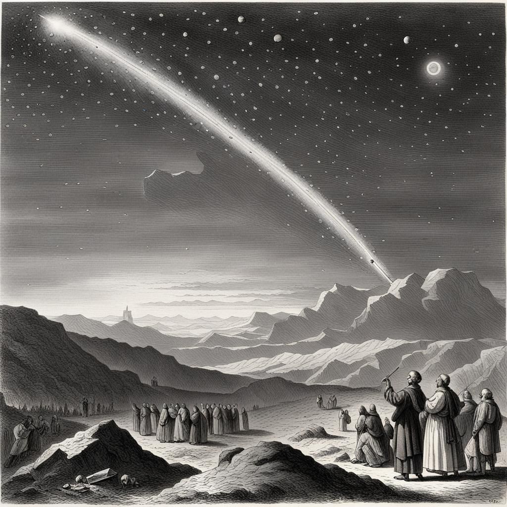 Historical ON THIS DATE: March 13, 607 - The 12th recorded perihelion passage of Halley's Comet_