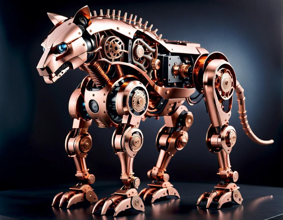 copper robot