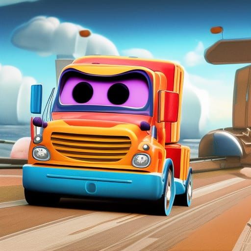 Wall-E 3D Render: Pixar-Style Concept Art