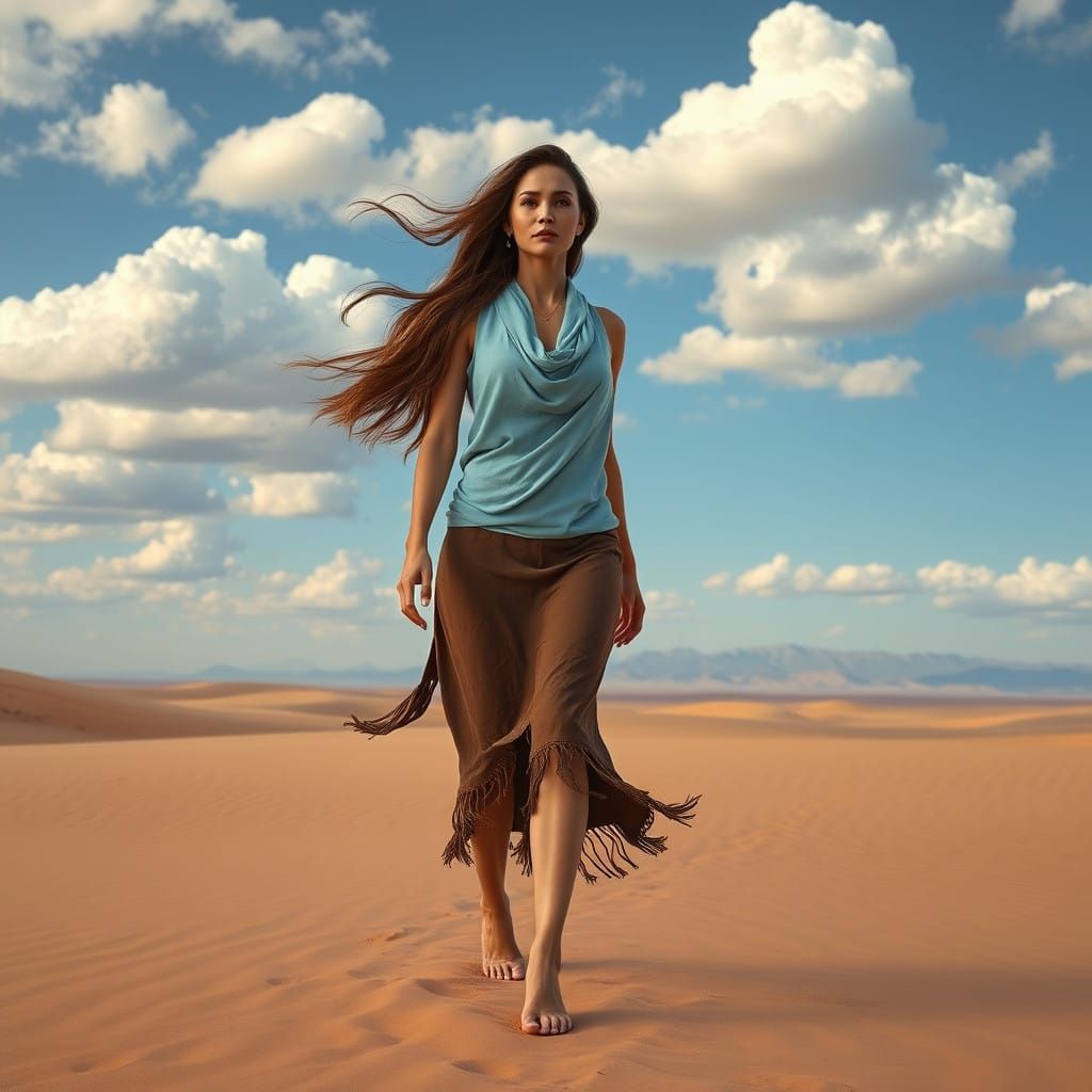 Ethereal Desert Goddess