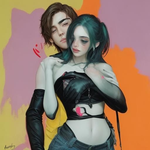 Abstract Image of the Feeling of Love