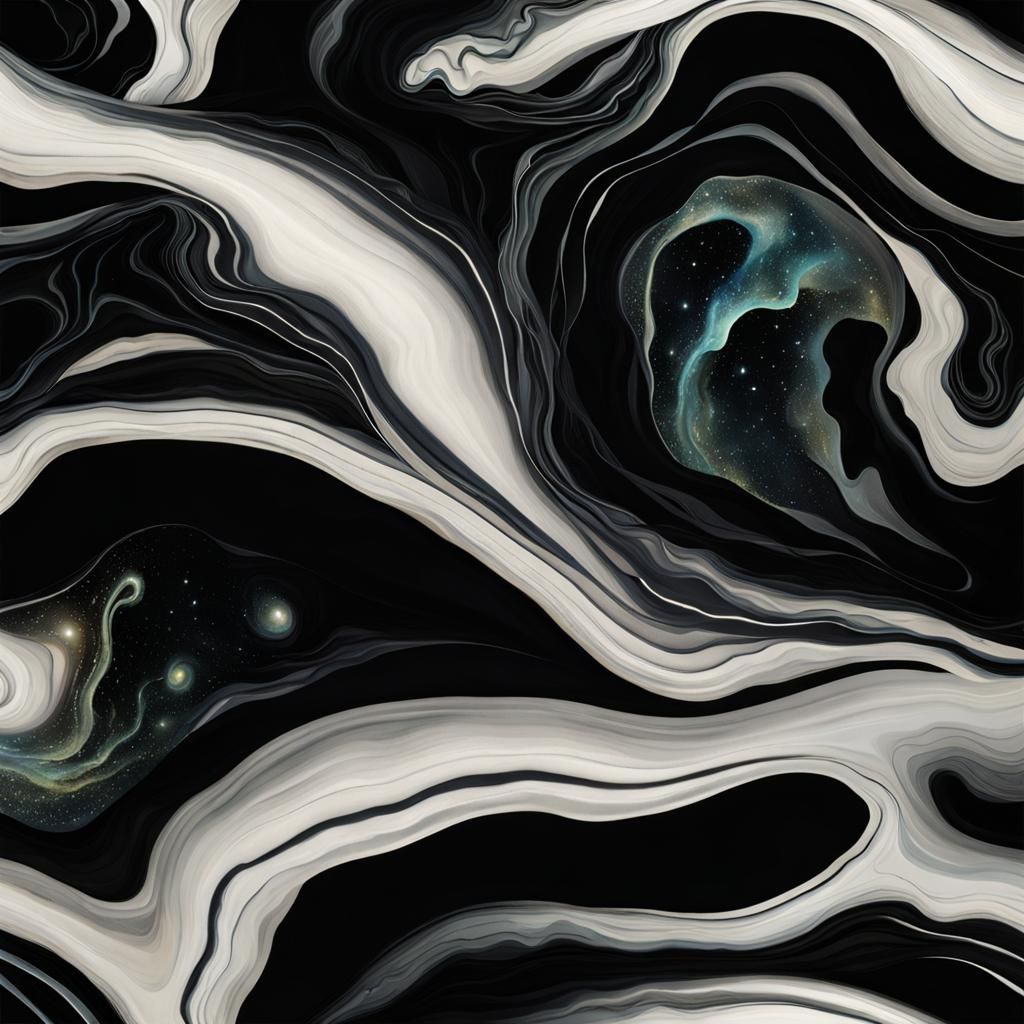 Alabaster Stardust in a Luminous Lagoon