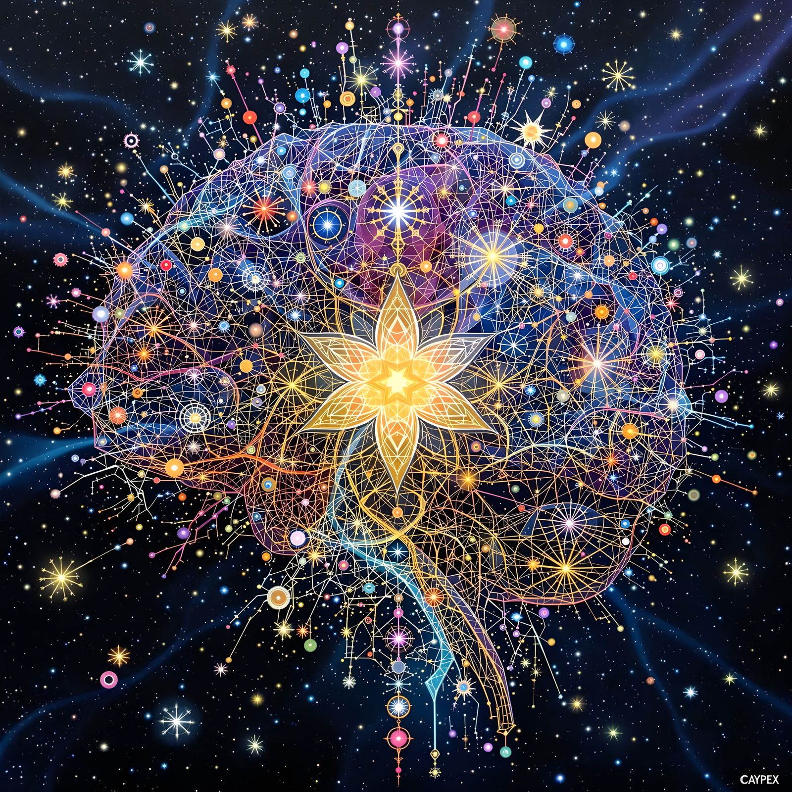 Microbial Synaptic Symphony Inside Human Brain