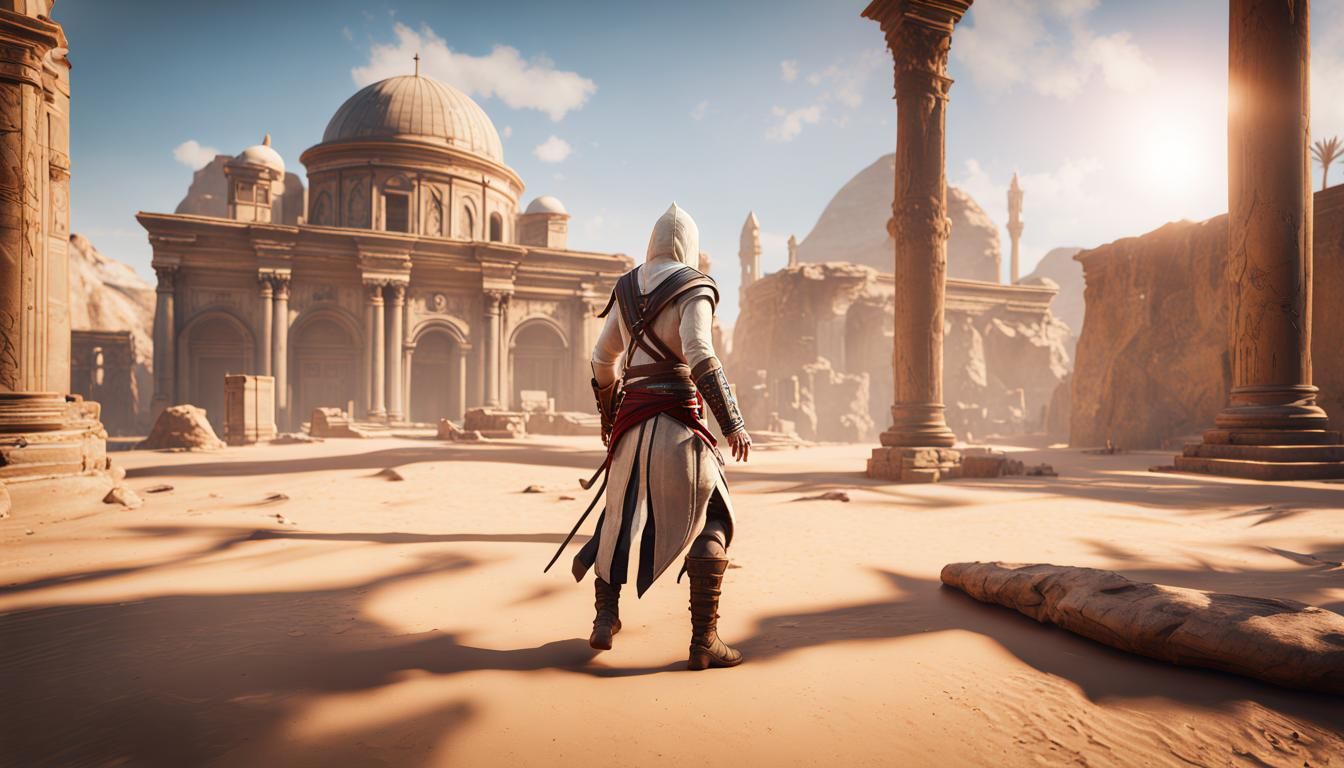 Assassin's Creed Mirage: Cinematic 3D Game Art