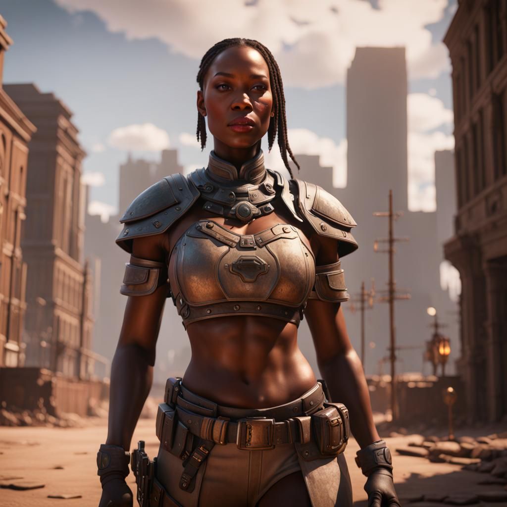 Savannah James: 3D Game Cinematic Render