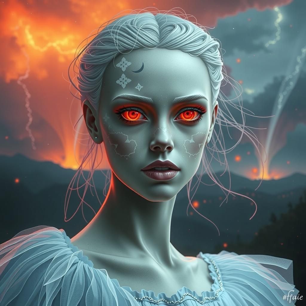 AI Rendition of Lily Evans Potter