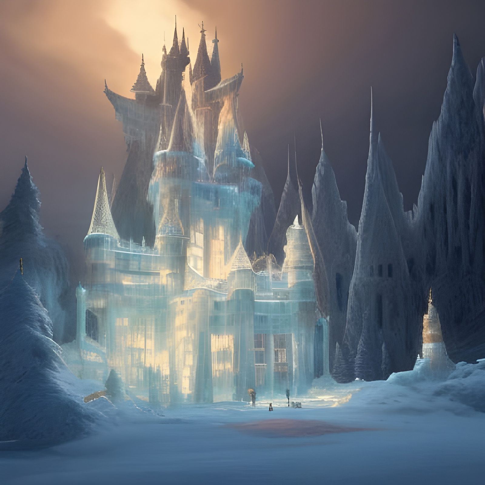 Ice castle