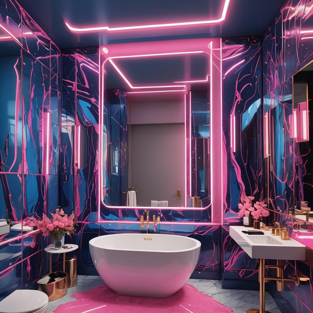 Journey Inspired Bathroom: Fantasy Concept Art