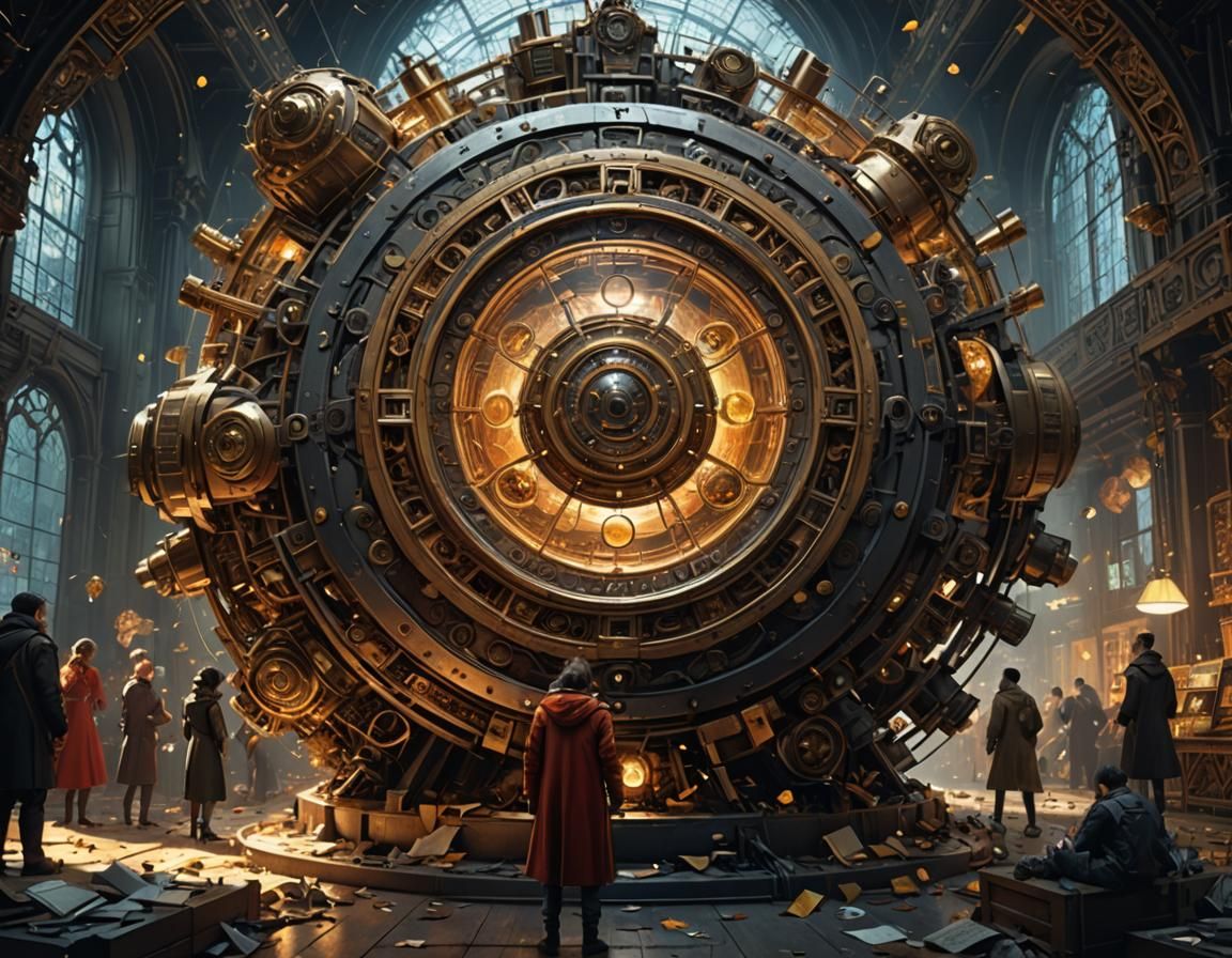 Dramatic Big Bang 3D Render