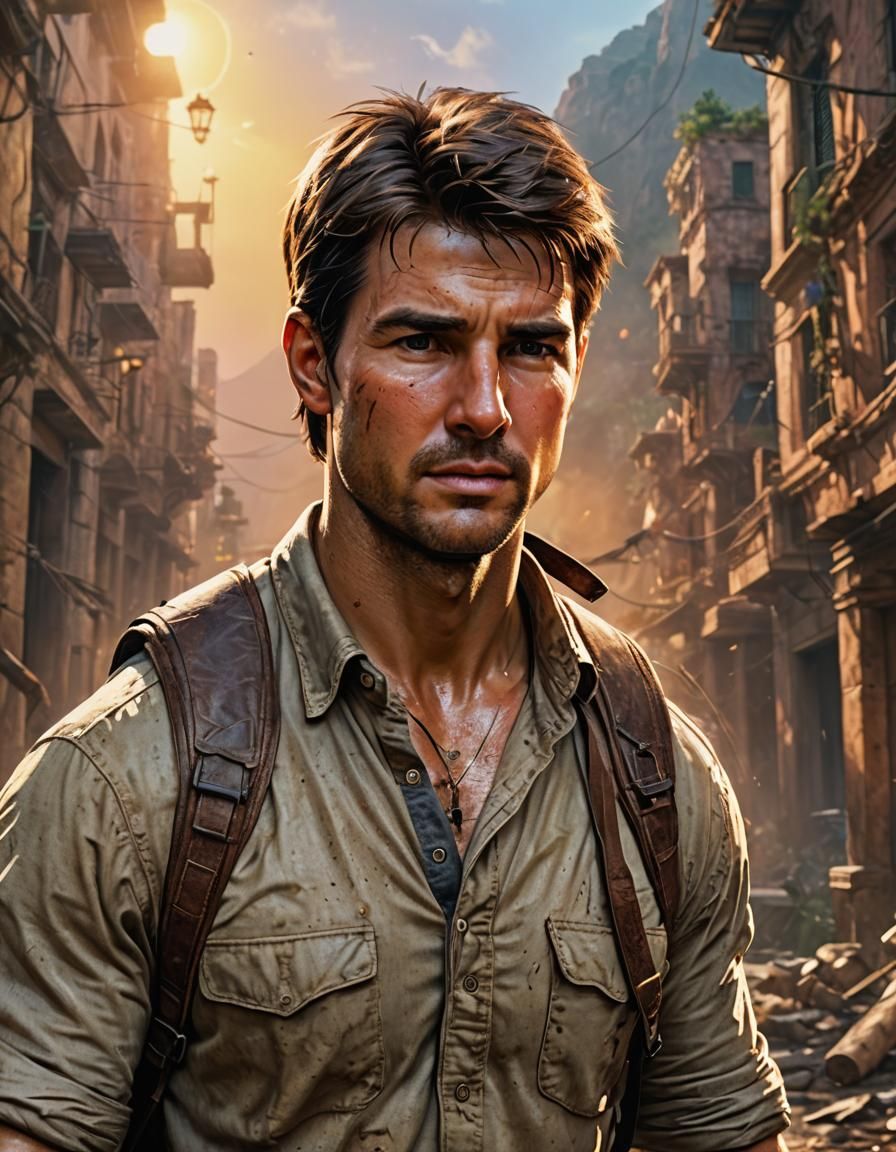 Tom Cruise as Nathan Drake