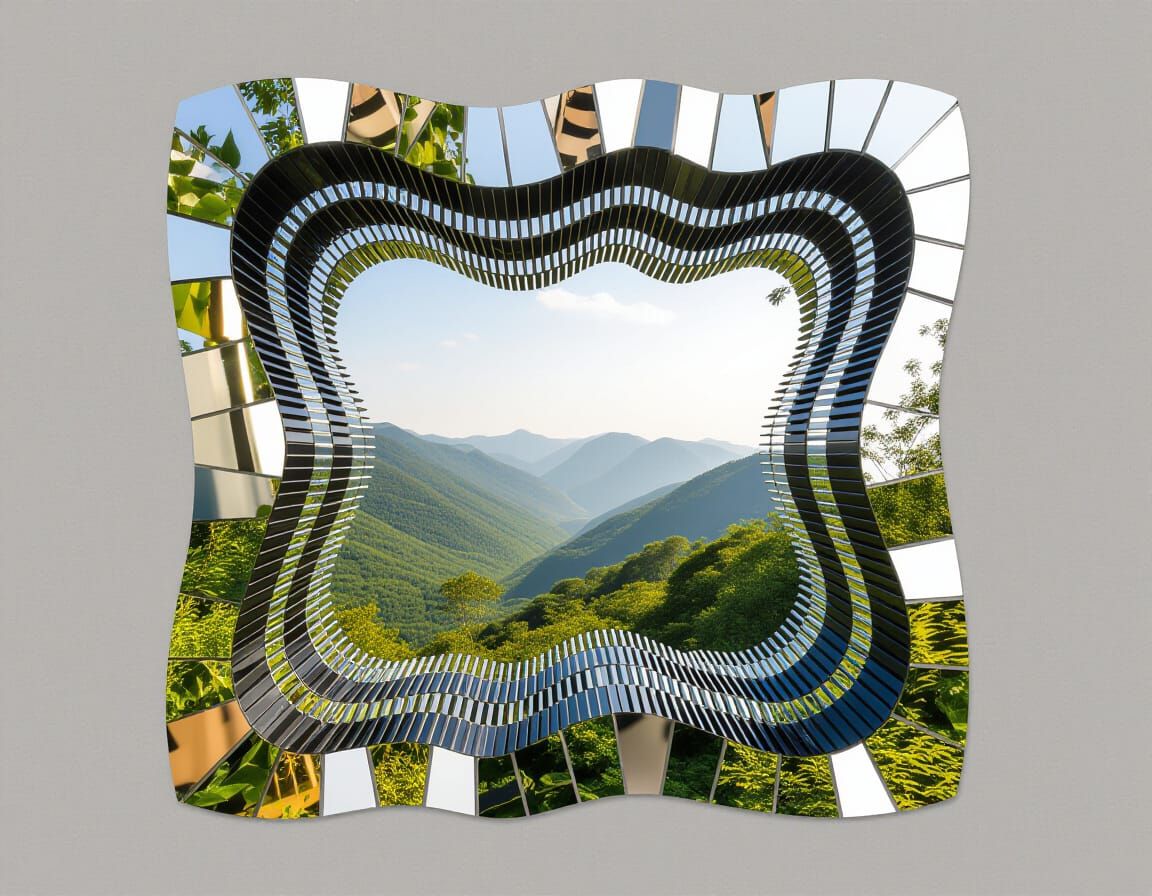 Freeform Mirror in Nature